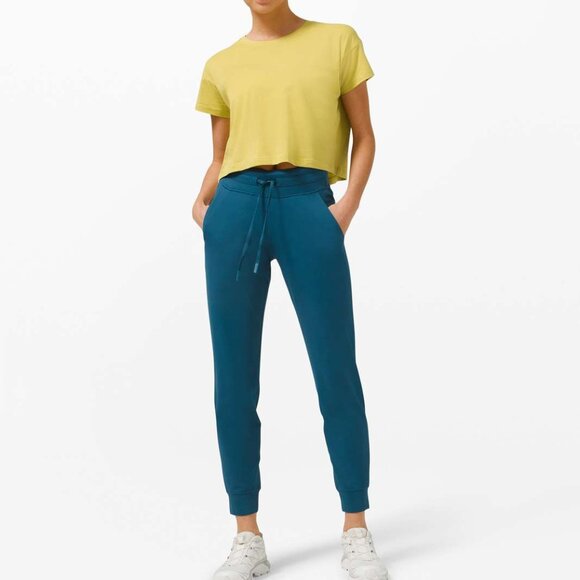 lululemon athletica Pants - EUC Lululemon Ready To Rulu High-Rise Jogger, Sz 6, Blue Borealis